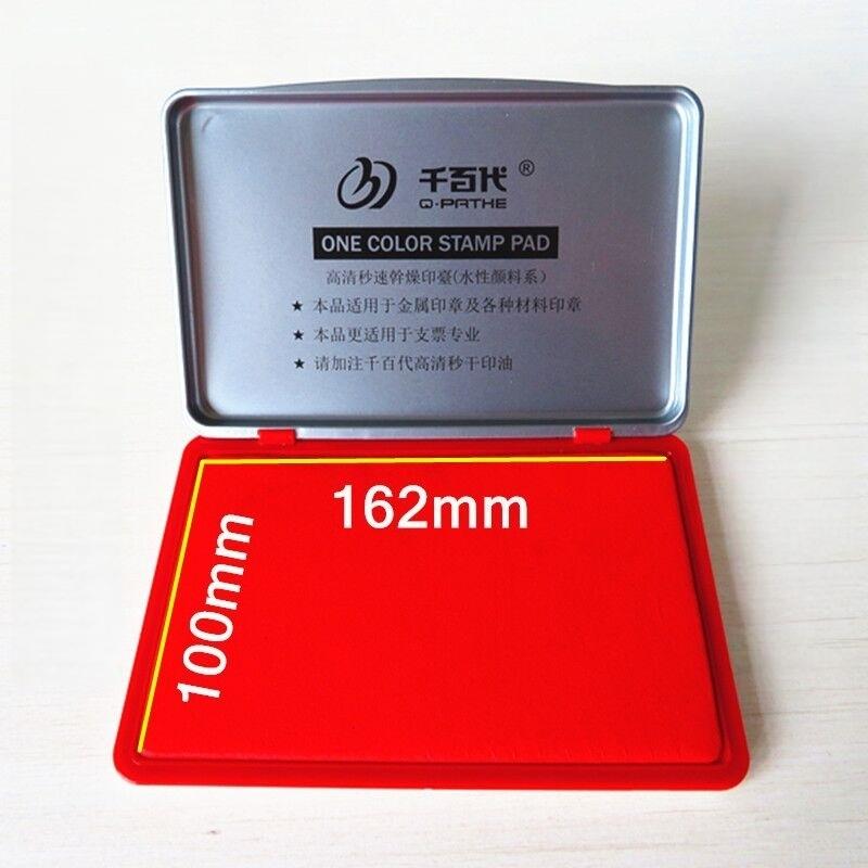 Large Size Inkpad Ink-pad Colors for Stamp DIY Crafts Scrapbooking Ink Pads Rubber Wooden Stamps Paper Inkpads Paper Decor