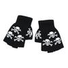 Unisex Pekskärms Halvfingerhandskar - Tunn Modell för Höst- och Vintersporter, Utomhusaktiviteter och Halloween