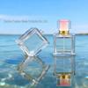 Clear Glass Perfume Bottle with Sprayer and Plastic Cap