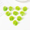 50/100pcs Artificial Plant Green Lotus Leaf Wedding Outdoor Garden Wreath Festival Decoration Home Vase Table Diy Gift Candy Box