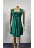 2026 Spring/Summer Women's Sleeveless Pleated Button-Up Vest Dress Pajamas