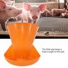 Schweinestall Futtertrog Kunststoff Ferkel Futtertrog Platzsparendes Design für mehrere Ferkel Wandmontage