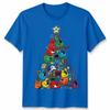 Guitar Christmas Tree Holidays Unisexs TShirt Unisexs Tee Graphic Unisex Music