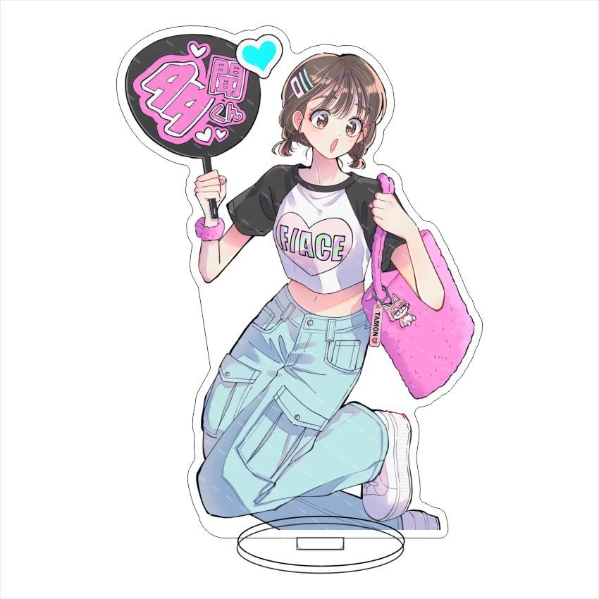 15cm Which Face Does Tamon Have Now? Anime Acrylic Stand Model Figure Cosplay Plate Holder Topper Fans Christmas Desk Decor Pla