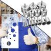 Drill Bit Set 16 Pieces Ceramic Tile Drill Bits Carbon Steel Tile Hole Cutter For Ceramic Marble Granite Stone Cutting Pot