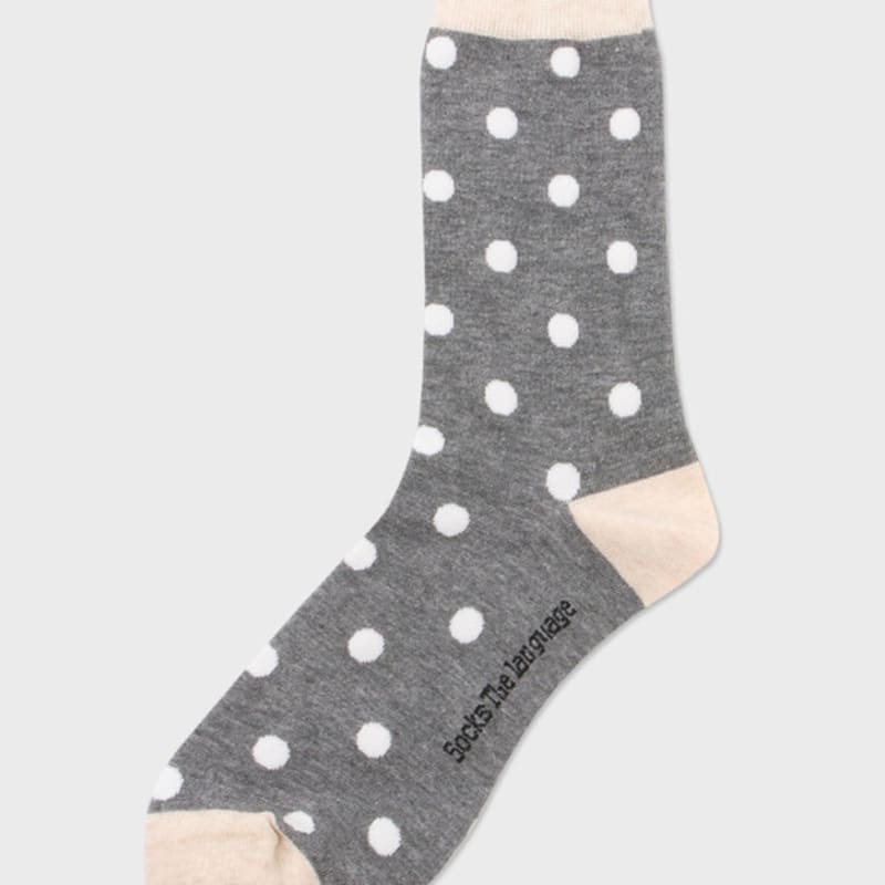 SOCKS THE LANGUAGE Mellow Dot Socks