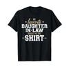 Daughter In Law Gift For Father Mother T Shirt Vintage Soft Stretched Breathable Fashion Streetwear Slightly