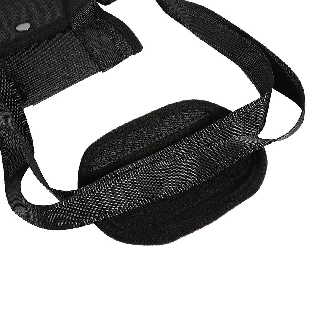 4 Sizes Black Dog Lift And Assist Support Rehabilitation Harness With Handle For Canines Aid