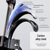 2.1m Thickened Mobile Phone Tripod Stand with Temperature Sensor and LED Beauty Light for Studio Photography and Live Streaming