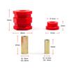 Vervangende Prothane Voorste Draagarm Bussen Kit voor 1996-2000 Honda Civic EK Non Si