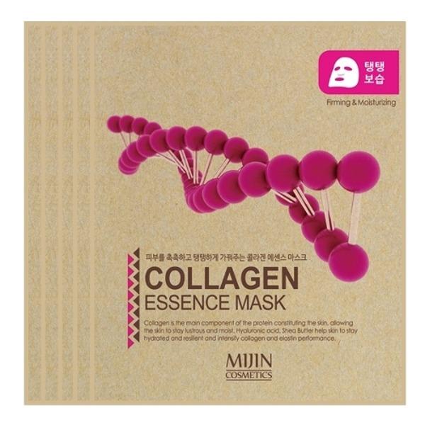 [50 sheets] Mijin Collagen Skin Firming Essence Mask Sheet Pack_18565349_634664