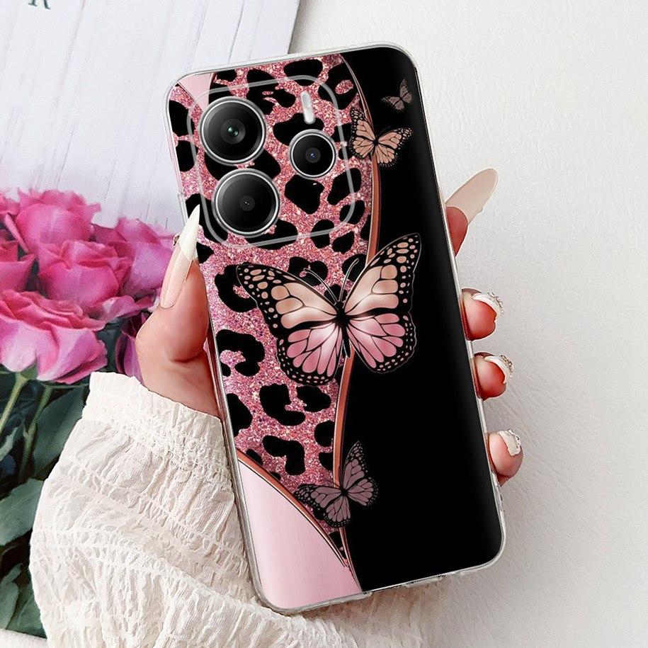 For Cover Xiaomi Redmi Note 14 4G Phone Case Luxury Marble Machine Soft Silicone Slim TPU Funda For Redmi Note 14 4G Note14 Capa