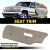 Seat Switch Bezel For 2003-2007 Chevy Silverado GMC Serria Front Driver Tan EOOH