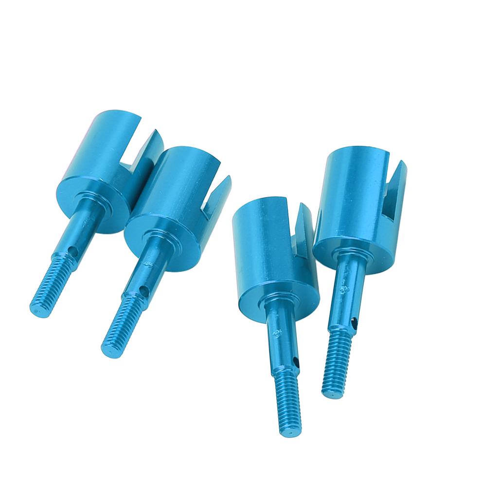 4Pcs RC Diff Cup Differential Joint Cup Aluminium Upgrade Part for Tamiya TT02 1 10 RC VehicleBlue