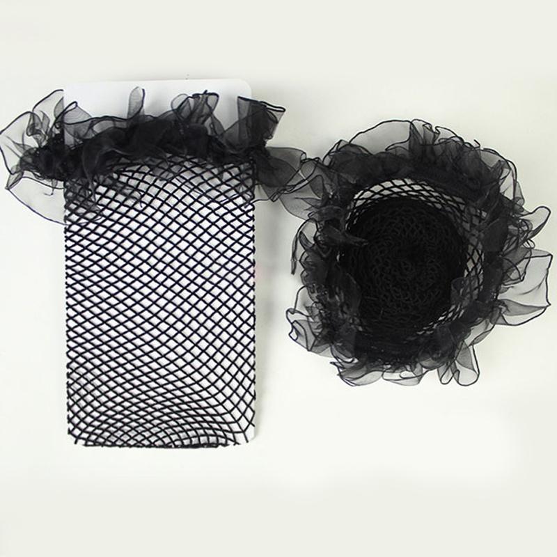 ქალთა Cosplay Over The Knee Pantyhose Lace Bow Thigh High stockings Nightclub ელასტიური წინდები