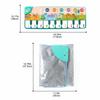 110x36cm Musical Piano Mat for Kids Toddlers Floor Keyboard Dance Mat with 8 Animal Sounds Baby Mat Educational Toys