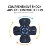 Helmet Inner Protection Pad Inner Lining Of the 4-D Shock Absorber Breathable for Motorcycle Racing Riding Outdoor