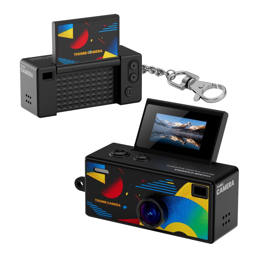 G62 Portable HD Flip Screen Camera: Thumb-Sized, Backpack Pendant for Students & Parties