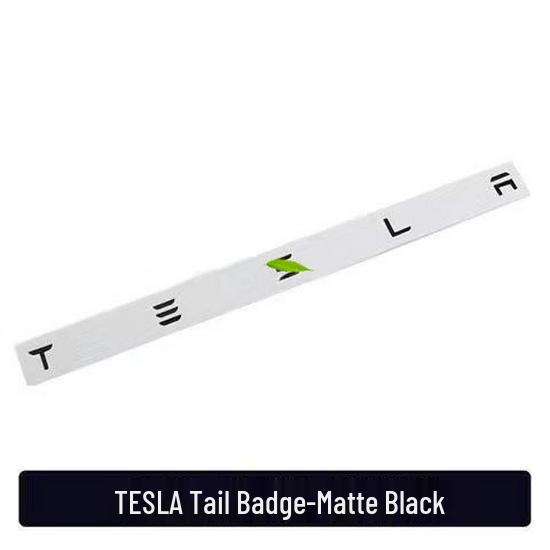 Compatible Tesla Model 3 & Y Car Emblems: Front & Rear Metal 90D English Letter Logos