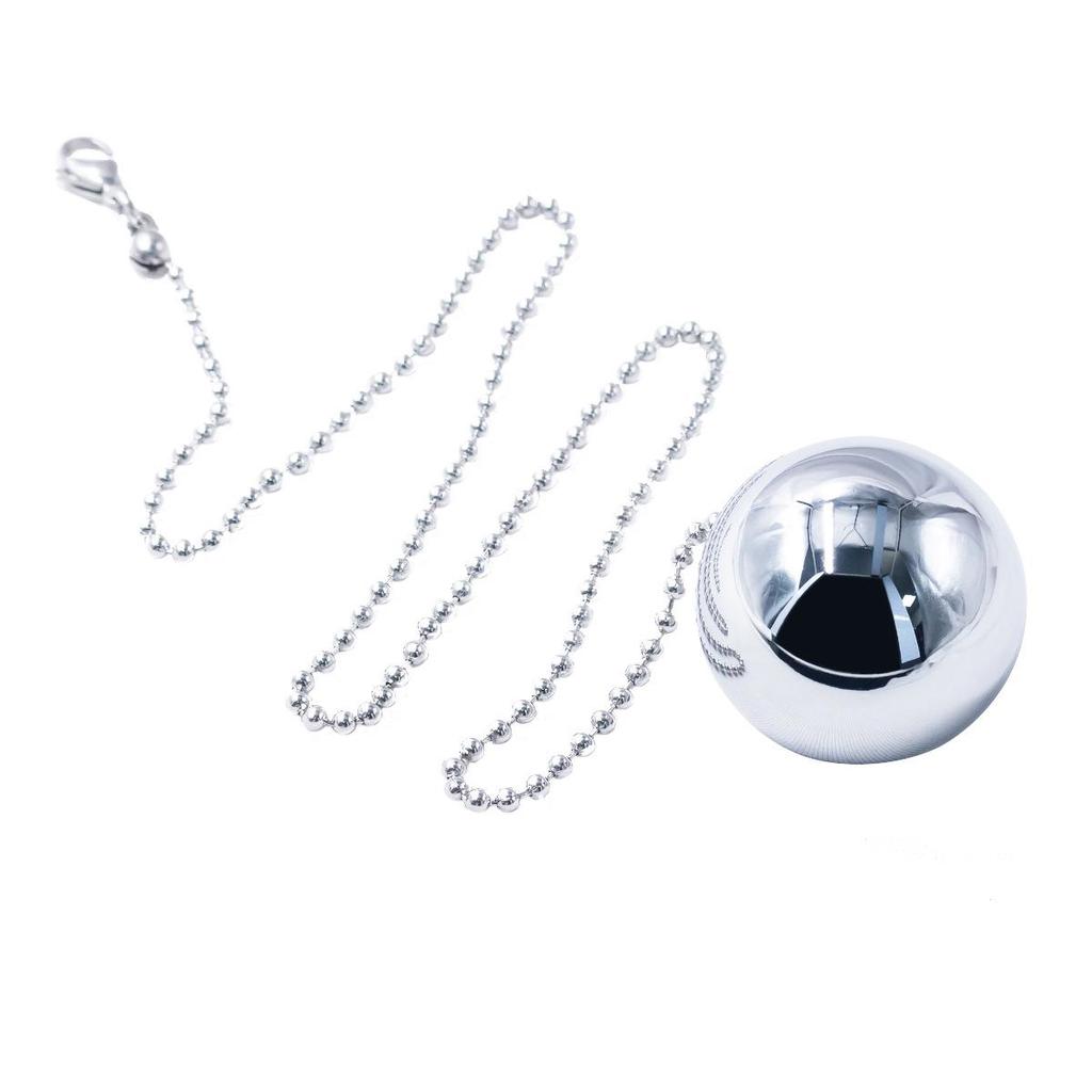 Adult Anal Toys: Metal Bead and Chain Plugs, Rear Entry Plugs for Male & Female, with Leash Attachment
