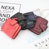Women's Wallet Buckle Matte Leather Change Bag Cute Little Fresh Wallet
