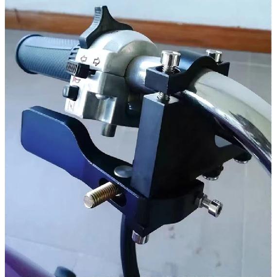 Universelles 22mm Motorrad Kupplungs Daumenbremshebel Kit Hinterer Hauptbremszylinder Griff Motorradbremse Modifizierte Teile