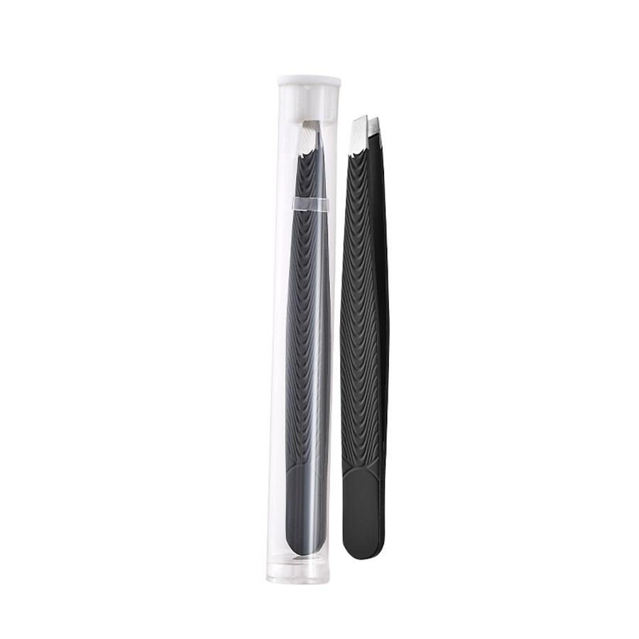 Eyebrow Tweezers Stainless Steel Precision Slant Tweezers Facial Hair Removal Beauty Tools Eyebrow Clips Hairs Puller Rainbow