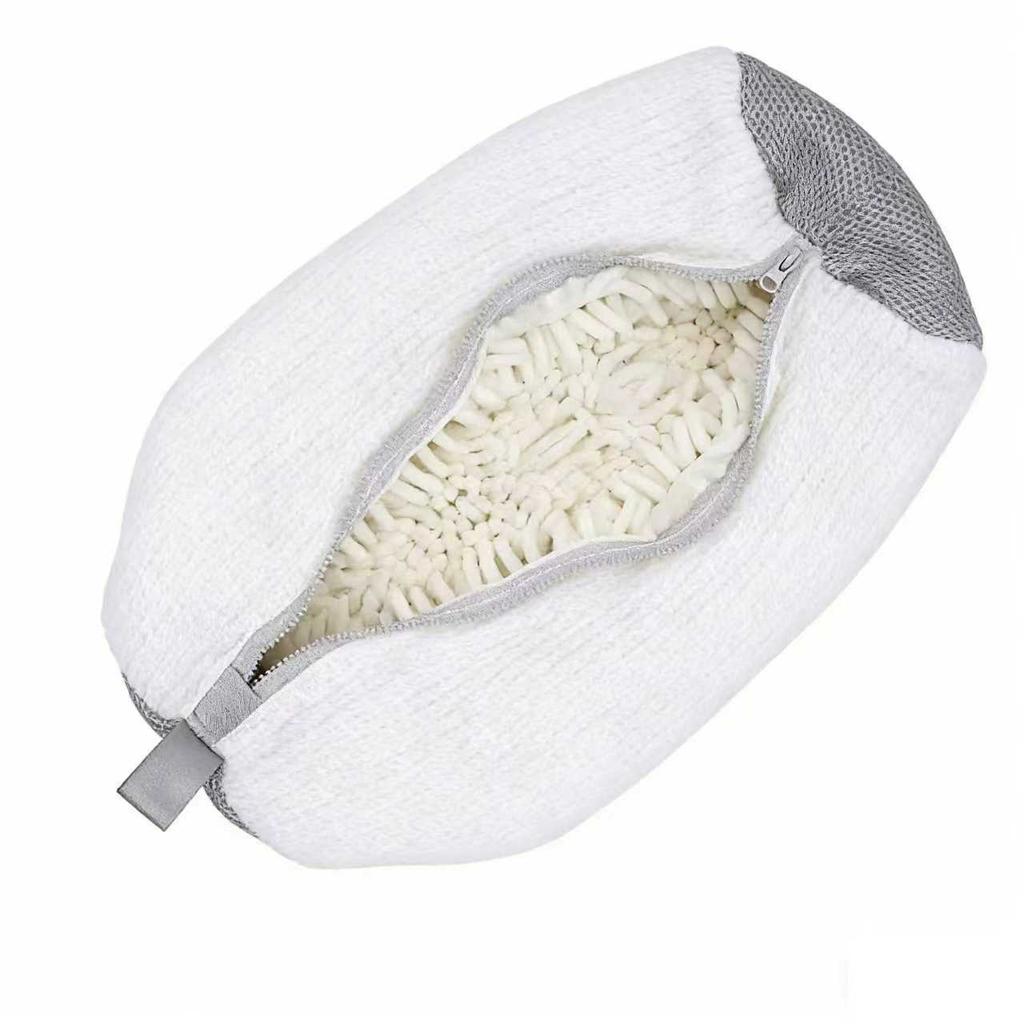 Reusable Shoe Wash Bag Machine Washable Cleaning Bag With Self-locking Zipper for All Shoes Size and Type,for Washer and Dryer