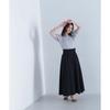 Natural Beauty Basic Puff Sleeve Jeweled Knit Gray Women's Sweater,