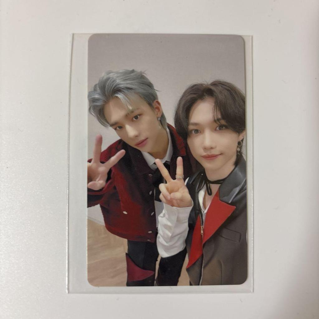 [USED] straykids THE SOUND Hyunjin Felix unit trading card