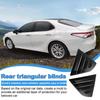 Rear Quarter Window Louvers for 2018-2023 Toyota Camry, 8th Gen Accessories