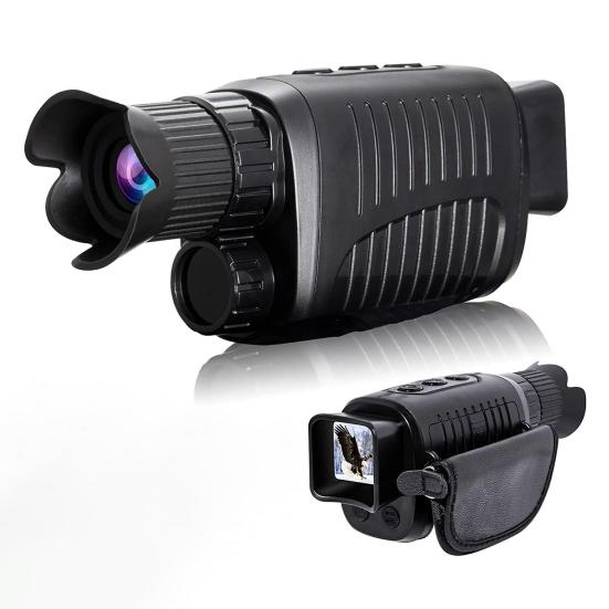 1 Set Digital Night Vision Device Support TF Card USB Rechargeable Adjustable Long Infrared Digital Zoom 5X Photography