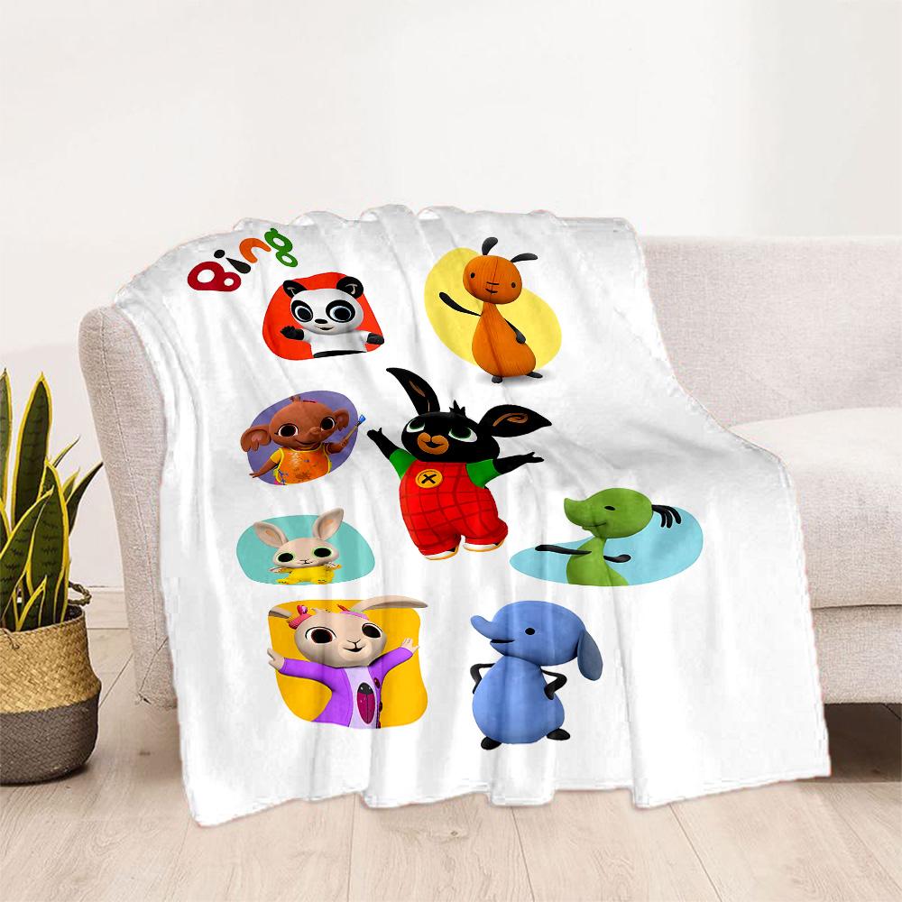 Animal Friends Adventure Blanket Soft & Cozy Suitable for Sofa Picnics Couch for All Seasons Playful Design Perfect Gift for Relatives and Friends