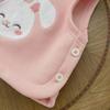 Korean 2024 Cute Cartoon Plush Baby Vest: Winter Warm, Unisex