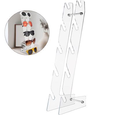 Güneş Gözlüğü Tutucu Standı Döndürülebilir Tezgah Üstü Gözlük Depolama Rafı Çok Katmanlı Güneş Gözlüğü Vitrin Tutucu Taşınabilir Seyahat Güneş Gözlüğü Düzenleyici