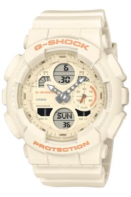 Zegarek Casio G-Shock (Oficjalny produkt japoński) Wykonany z materiałów przyjaznych dla środowiska, GMA-S140-7AJF, Damski, Biały