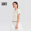 BENLAI Women's Color-Block Round Neck Slim-Fit Sport T-Shirt