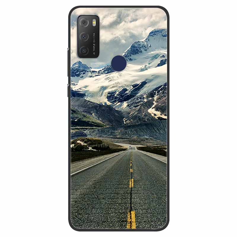 For TCL 20Y Case Shockproof Silicone Soft Phone Back Cover For TCL 20E 6125F Case TPU Bumper Coque For TCL20Y TCL20E 20 Y Funda