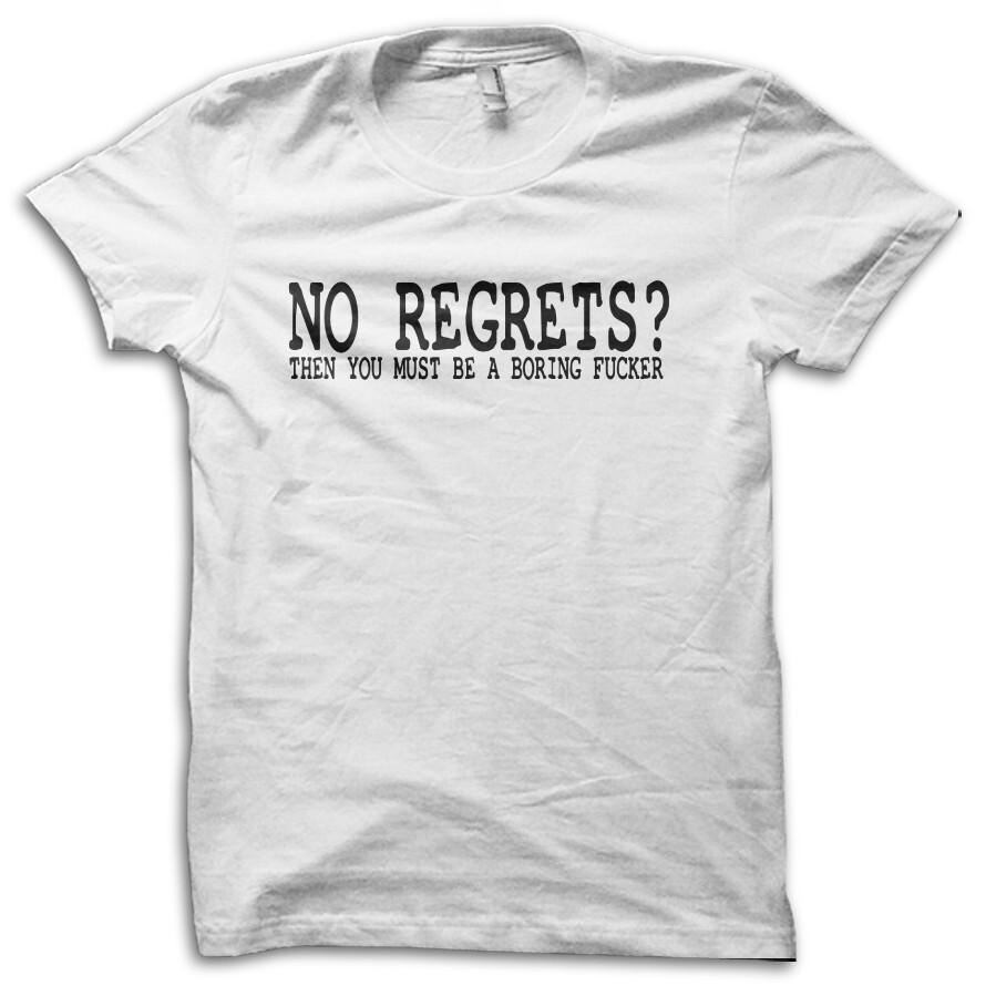 

Funny No Regrets Gift for Dad Sarcastic Joke T-Shirt M5686 S разноцветный