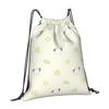 Custom P-Pochaccoes Drawstring Backpack Bags Women Men Lightweight Dog Cartoon Gym Sports Sackpack Sacks for Training