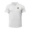 Do The Work  Muscleguys Fashion Slim Fit Breathable Mens Lapel Summer Thin Casual Printed Cotton Streetwear Korean Polo Shirt