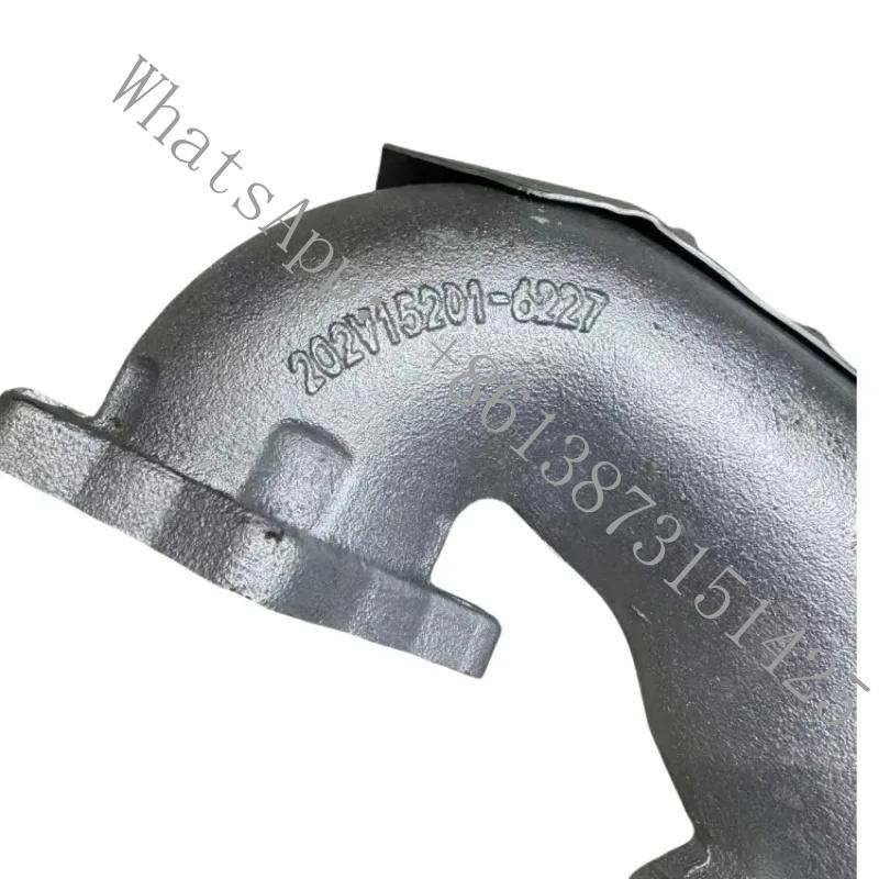 Suitable SNSC SITRAK T7H T5G HOWO Truck Parts Exhaust Elbow-Brake 202V15201-6227