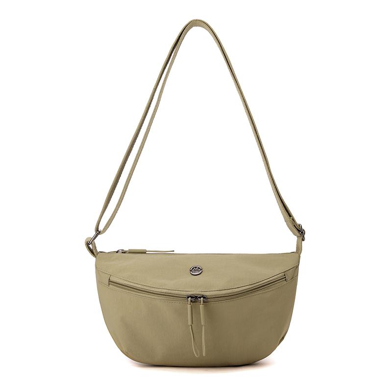 

Hobo Solid Color Satchel Luxury Designer Chest Bag Women s Nylon Waist Bags Wide Strap Fashion Fanny Shoulder Pack хакі
