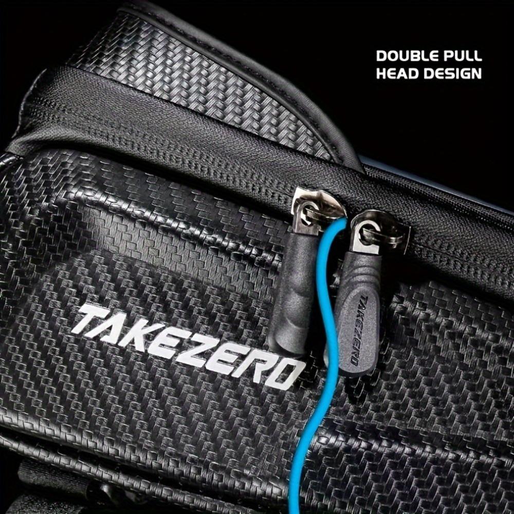 Handyhalter Tasche für Fahrrad Fahrradzubehör Vorderrahmen Lenker Oberrohr Handy Tasche mit Regenschutz Kompatibel mit Handys unter 6,8 Zoll