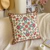 1PC Plant Flower Pattern Polyester Cushion Cover, Pillow Cover, Room Decor, Bedroom Decor, Sofa Decor, Collectible Buildings Accessories