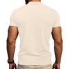 Men's Casual -color Sports T-shirt - Men's Round-neck Short-sleeved Top