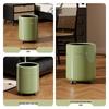 Yuzhuxun Light Luxury Double-Layer Trash Can Set