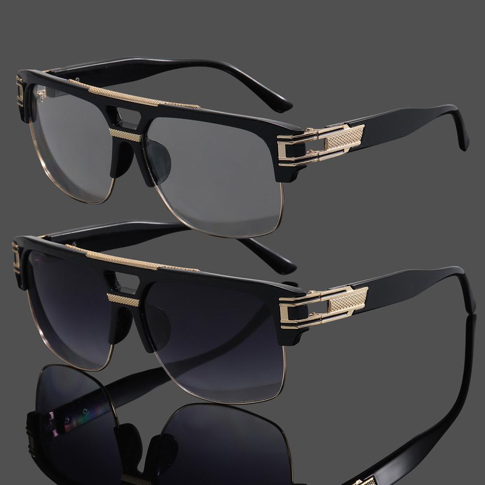 

2PCS Couples Fashion Sunglasses Summer Party Vacation Golf Decorative Photo Shoot Holiday Gift for Men And Women XE3790