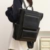 Damen Rucksack aus weichem Leder mit großem Fassungsvermögen, Business-Reisetasche