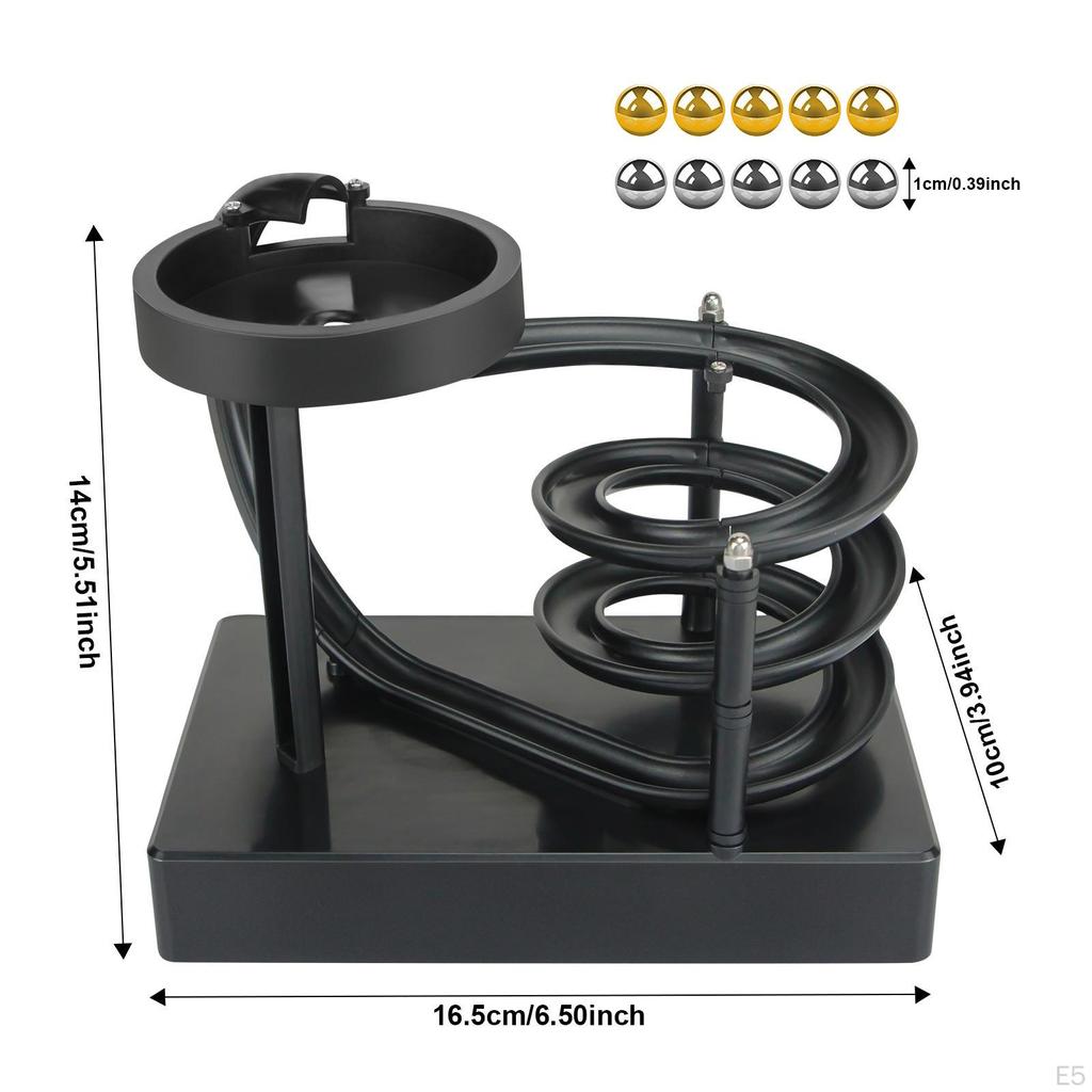 Perpetual Motion Machine Simulator for Office Home Ornament Clear